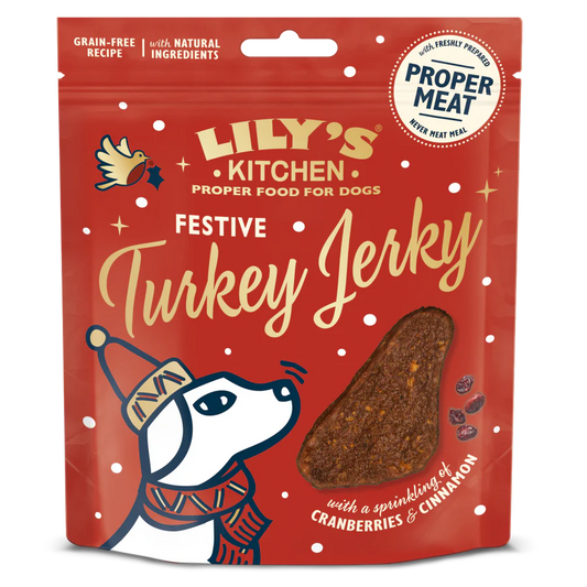 Lily's Kitchen Christmas Turkey Jerky Treat 70g