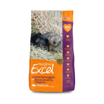 Burgess Excel Guinea Pig Nuggets Blackcurrant & Oregano 1.5kg