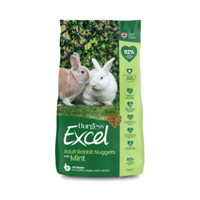 Burgess Excel Rabbit Nuggets with Mint 1.5kg