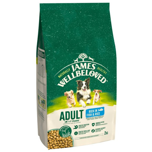 James Wellbeloved Adult Fish & Rice 2kg