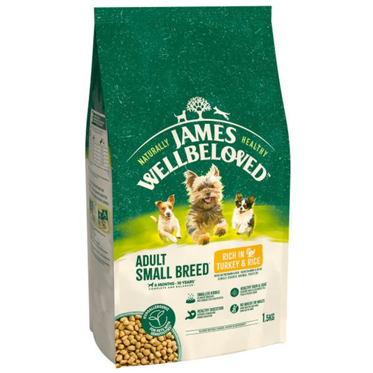 James Wellbeloved Small Breed Turkey 1.5kg