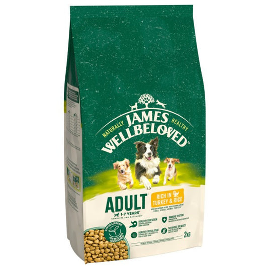 James Wellbeloved Adult Turkey & Rice 2kg