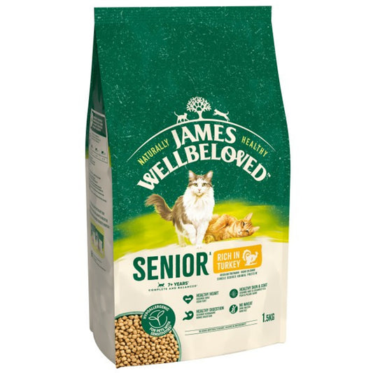 James Wellbeloved Senior Cat Turkey 4kg