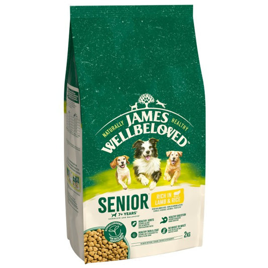 James Wellbeloved Senior Lamb & Rice 2kg