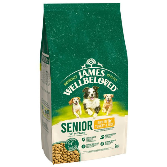 James Wellbeloved Senior Turkey & Rice 2kg