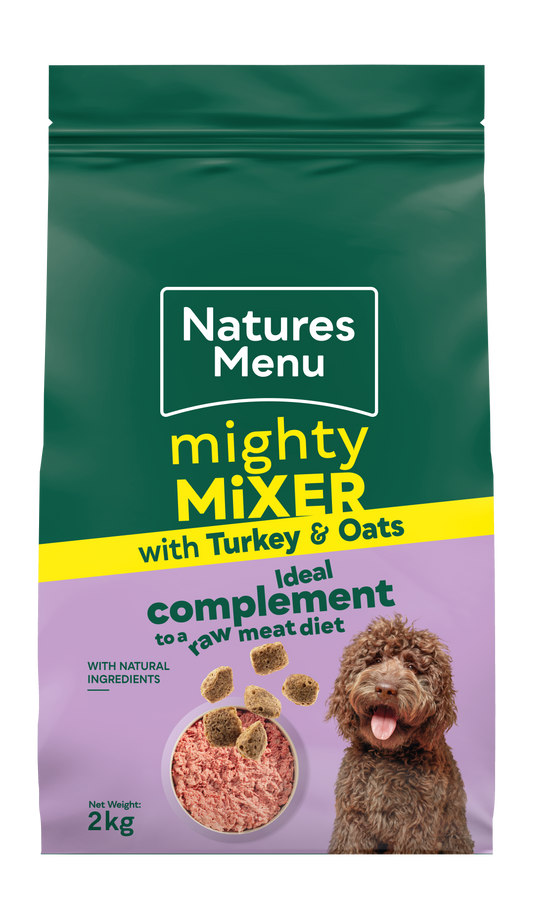 Natures Menu Mighty Mixer Turkey & Oats 2kg