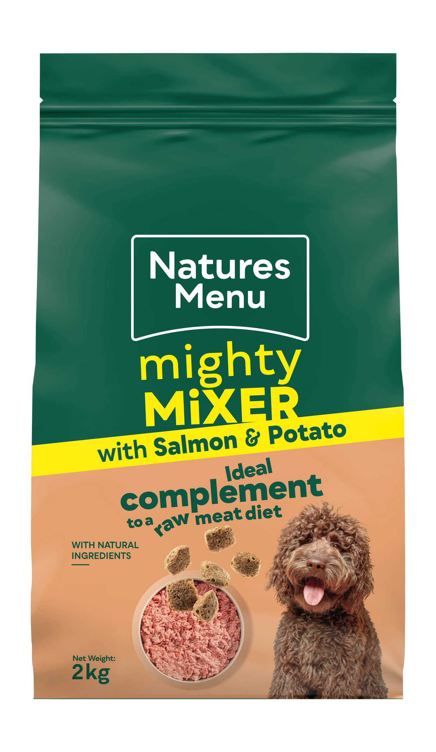 Natures Menu Mighty Mixer Salmon & Potato 2kg