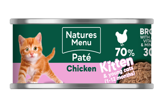 Natures Menu Cat Can Kitten Chicken 85g