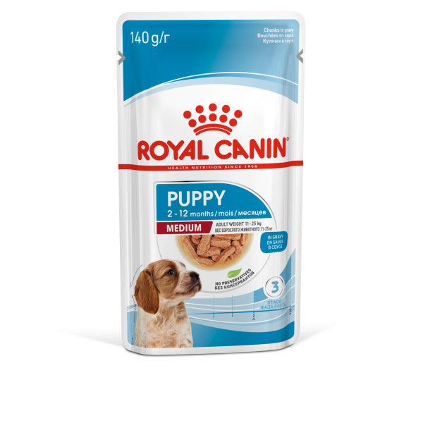 Royal Canin Medium Puppy Pouch 140g