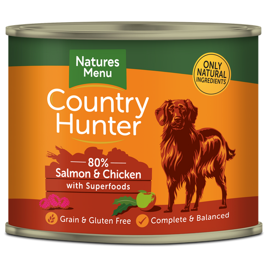 Country Hunter Can Salmon & Chicken 600g