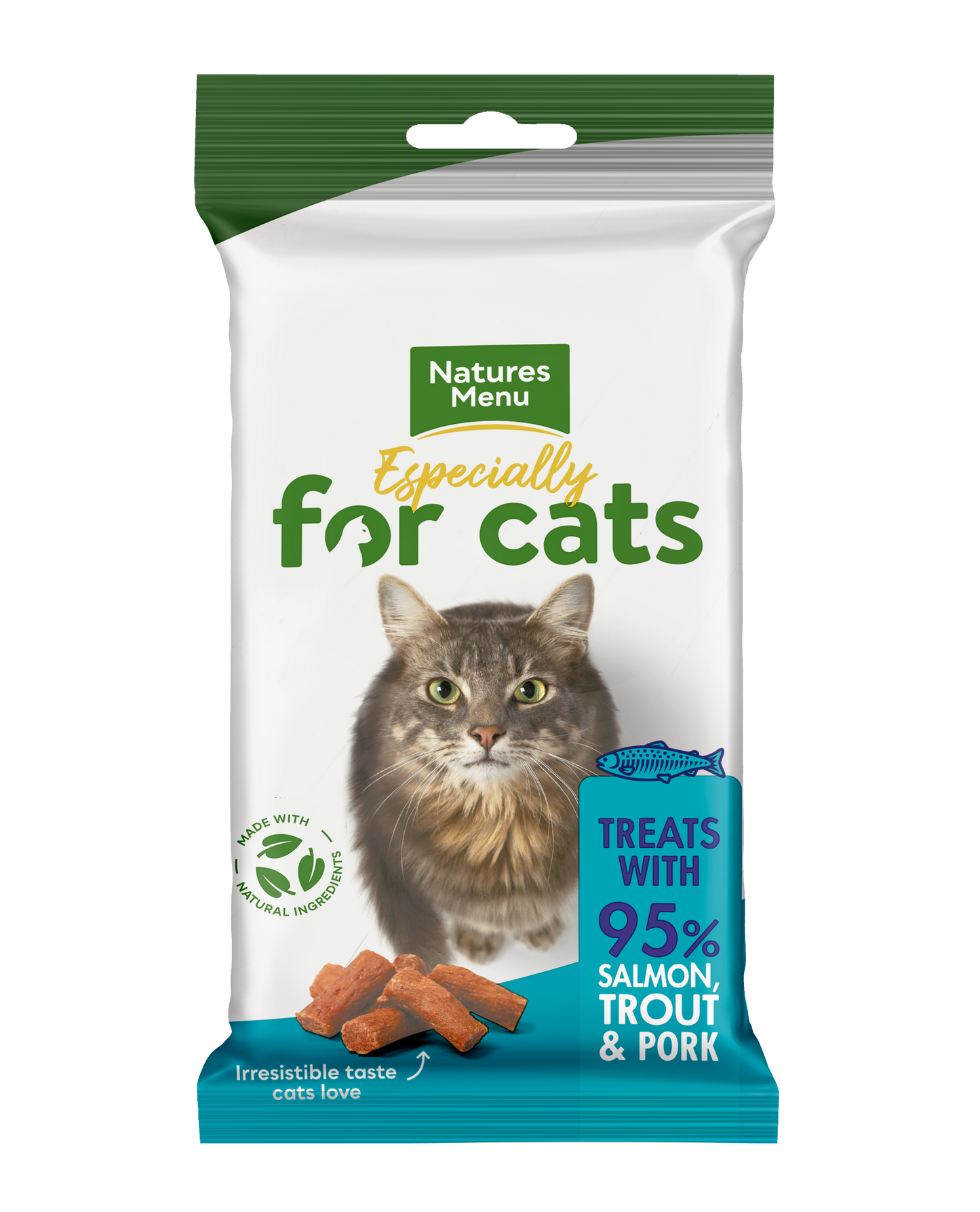 Natures Menu Salmon & Trout Cat Treat 60g