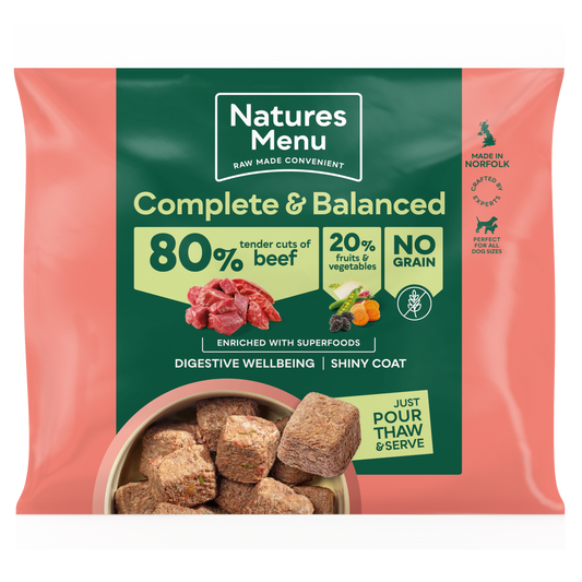 Natures Menu (Country Hunter) 80/20 Nuggets Grass Fed Beef 1kg