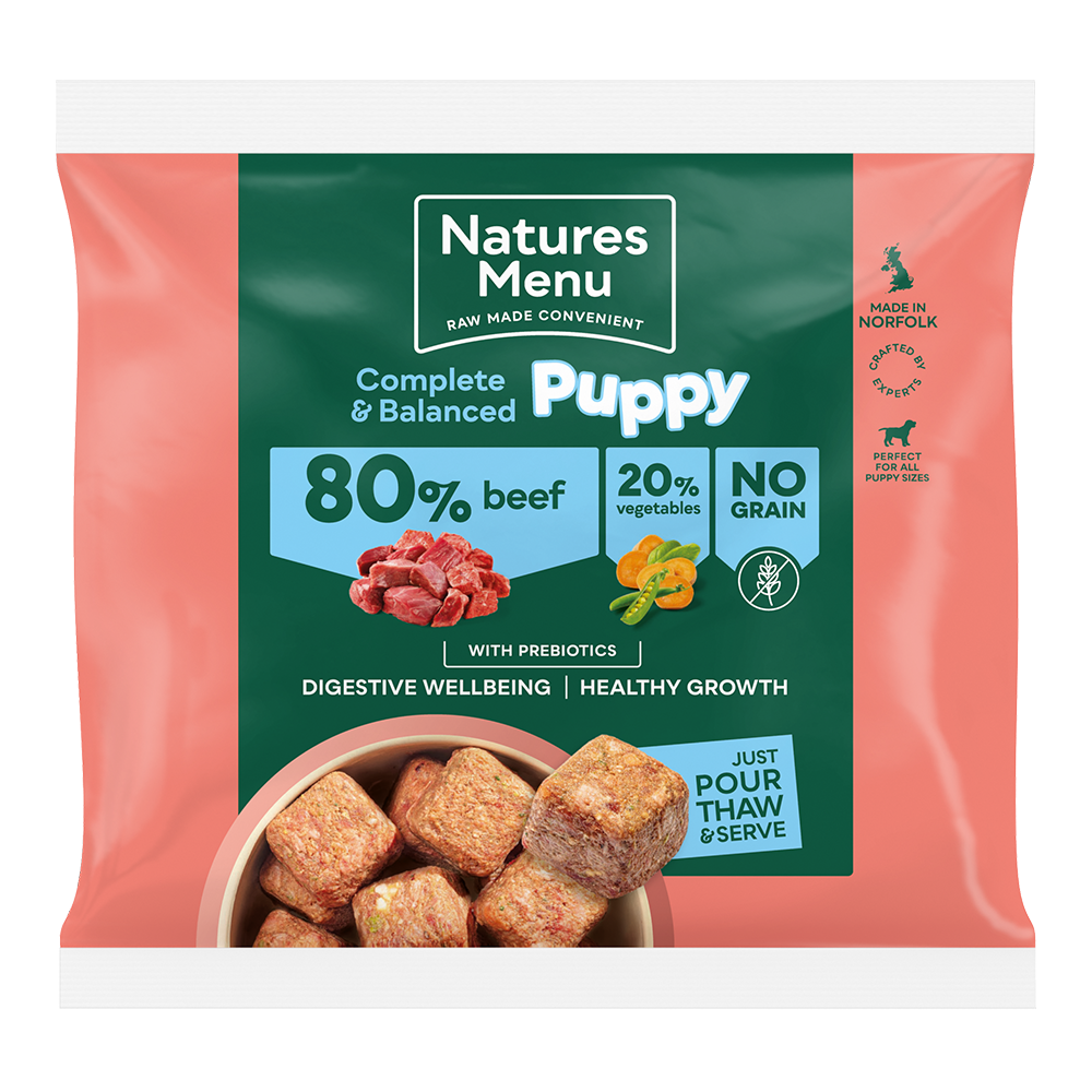 Natures Menu (Country Hunter) 80/20 Nugget Puppy Beef 1kg