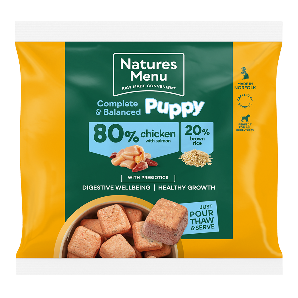 Natures Menu 80/20 Nuggets Puppy Chicken & Rice 1kg