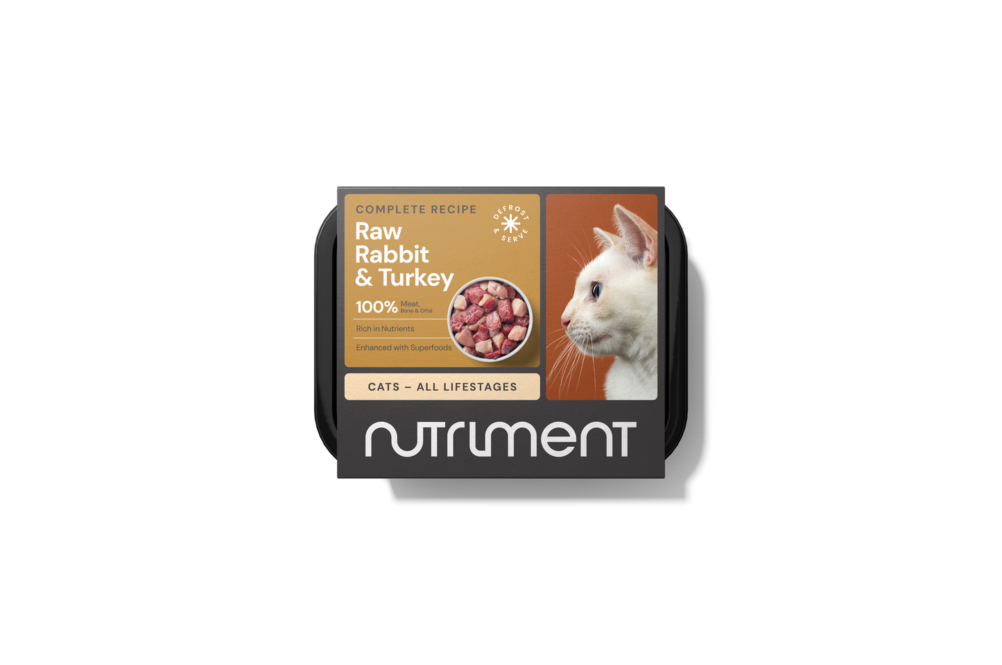 Nutriment Dinner for Cats - Rabbit with Turkey 175g