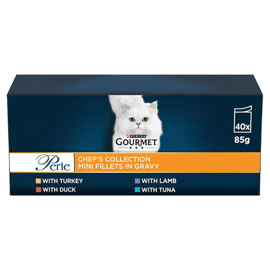 Gourmet Perle Pouch Chef Collection 85g x 40