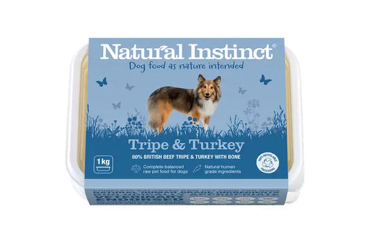 Natural Instinct Tripe & Turkey 1kg