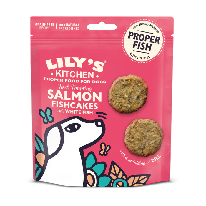 Lily's Kitchen Salmon Fishcakes Treats 70g