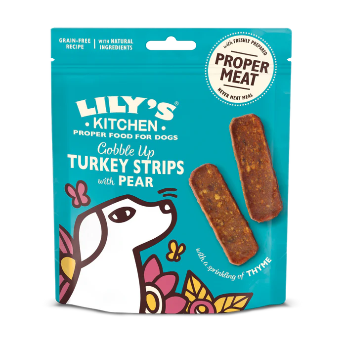 Lily's Kitchen Turkey Strips Dog Treats 70g