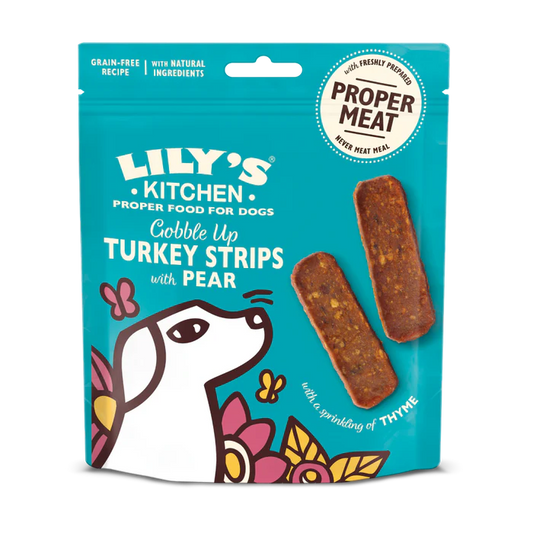 Lily's Kitchen Turkey Strips Dog Treats 70g