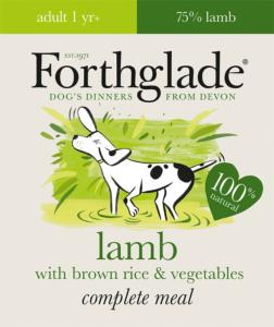 Forthglade Complete Adult Lamb & Brown Rice 395g