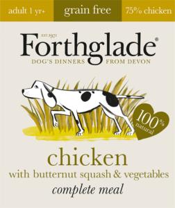 Forthglade Grain Free Adult Chicken, Squash & Vegetables 395g
