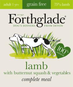 Forthglade Grain Free Adult Lamb, Squash & Vegetables 395g