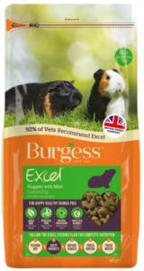 Burgess Excel Guinea Pig Nuggets with Mint 1.5kg
