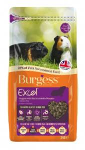 Burgess Excel Guinea Pig Nuggets Blackcurrant & Oregano 1.5kg