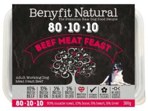 Benyfit Natural 80-10-10 Beef 500g