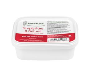 Purrform Beef Trim with Ox Heart 250g