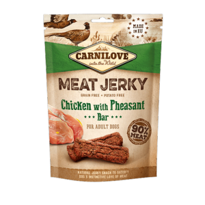 Carnilove Jerky Chicken & Pheasant Dog Treat 100g