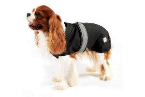 Danish Design 2 in 1 Dog Coat Black - 65cm