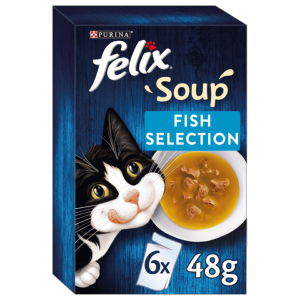 Felix Soup Mixed Fish Selection 6x48g