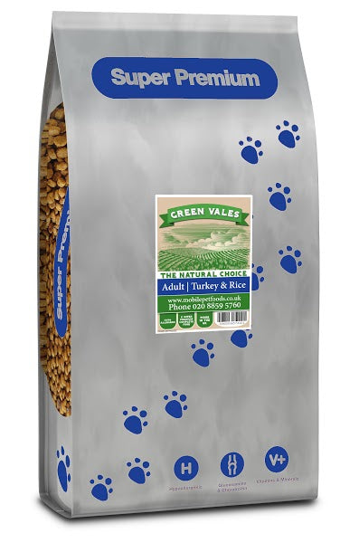 Green Vales Turkey & Rice 2kg