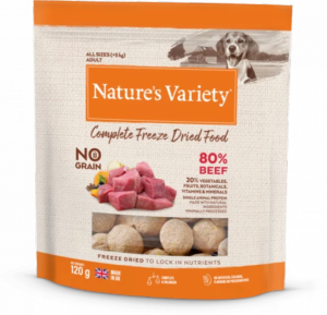 Natures Variety Freeze Dried Complete Beef 120g