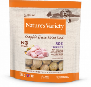 Natures Variety Freeze Dried Complete Turkey 120g