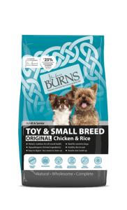 Burns Original Toy & Small Breed Chicken & Brown Rice 2kg