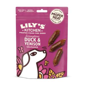Lily's Kitchen Duck & Venison Sausages 70g