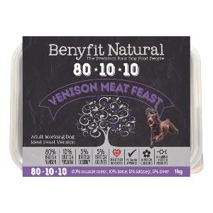 Benyfit Natural 80-10-10 Venison 500g