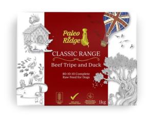 Paleo Ridge Beef Tripe & Duck Complete 1kg