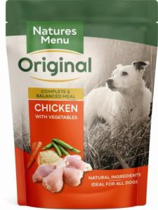Natures Menu Pouch Chicken With Vegetables 300gx8