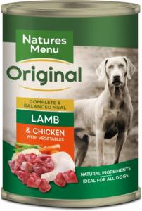 Natures Menu Can Lamb With Chicken 400gx12