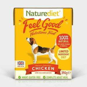 Naturediet Feel Good Adult Chicken 390gx18