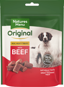 Natures Menu Dog Treat Beef BIG PACK 120g