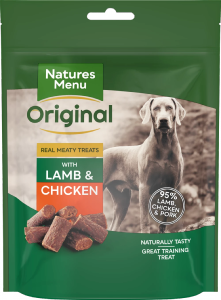 Natures Menu Dog Treat Lamb & Chicken BIG PACK 120g