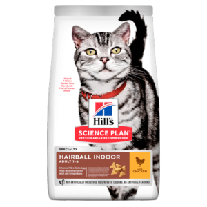 Hills Cat Adult Hairball & Indoor 1.5kg