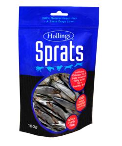 Hollings Dried Sprats 100g